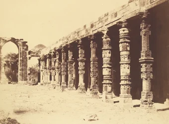 Innenansicht des Hindu-Tempels in Kootub